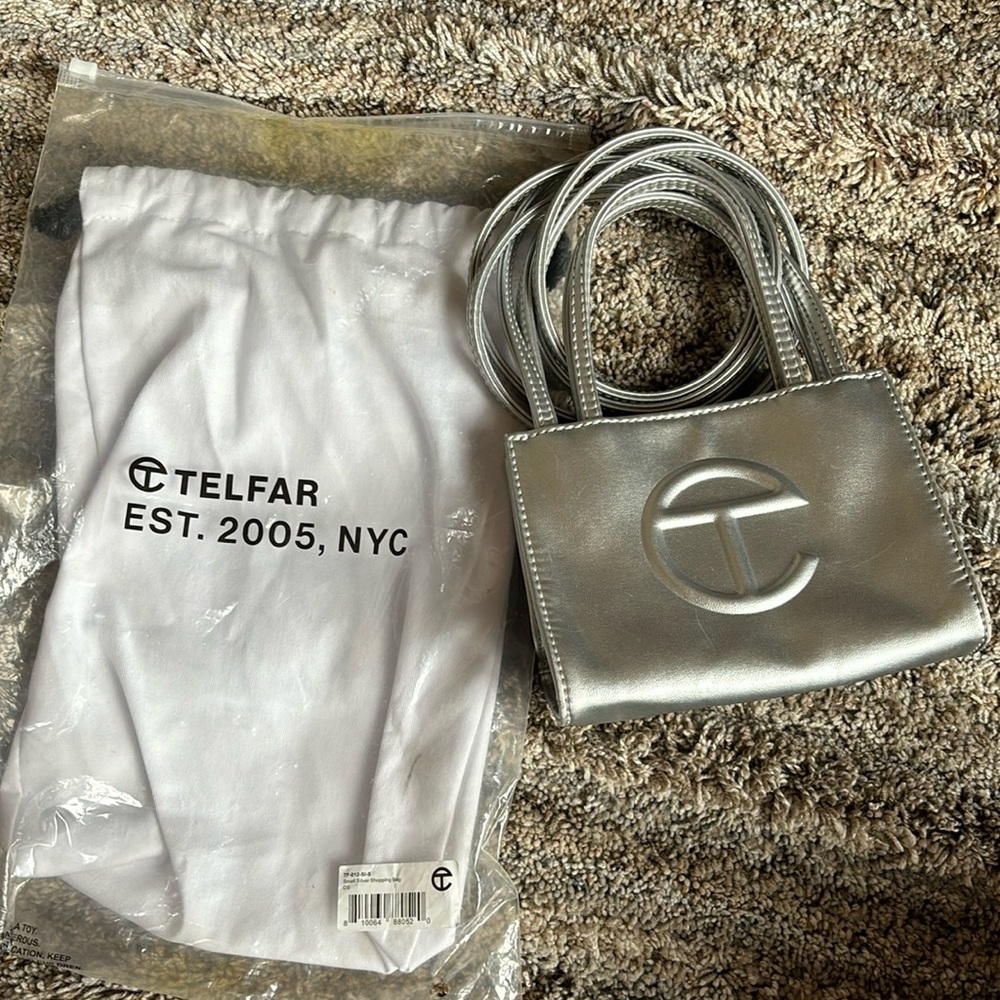 Small silver Telfar